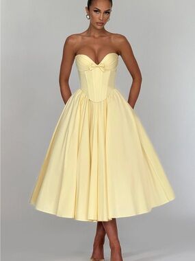 babyboo katrina mini dress gold Katrina Mini Dress
